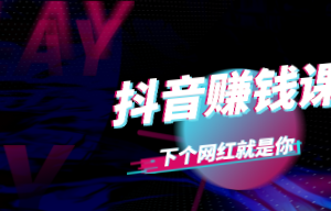 创推学苑抖音赚钱课|下个网红就是你|抖音赚钱